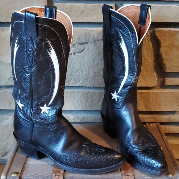 Lucchese Handmade Snake Star Cowboy 